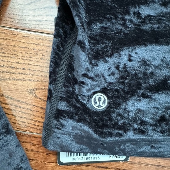 NWT Lululemon All Aligned Mock Neck Long Sleeve *Crushed Velvet - Picture 12 of 13